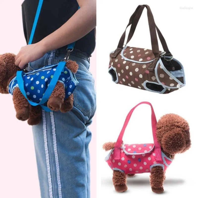 Hondenauto-covers 3 op 1 Pet Hand Bag Carrier voor honden draagbare vierbenige puppy Straddle Packs schoudervest tractie Touw Yorkshire