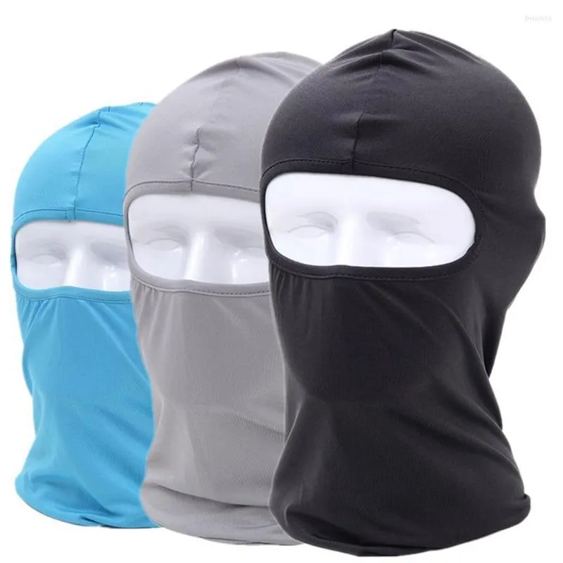 Casquettes de cyclisme en plein air cagoule capuche moto Bandana chapeau de chasse Protection UV équitation masque facial écharpe couvre-chef pour la pêche de Fitness