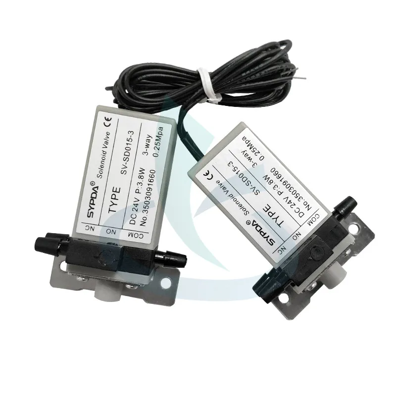 Flora Solenoid Valve - 3-Way, DC 24V, 3.8W - Printer/Plotter Ink Valve ...