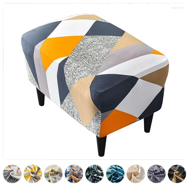 Sandalye Baskılı Streç Dönemi Kapak Geometrisi Osmanlı Polyester Toz Geçirmez Kanepe Slipcovers