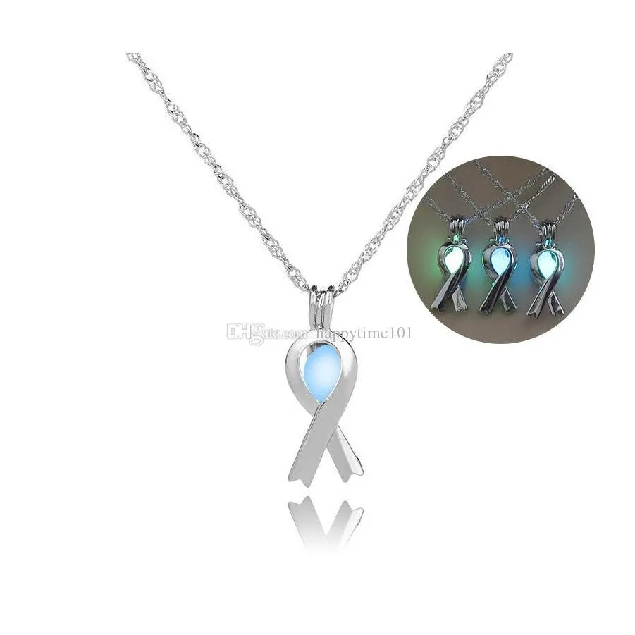 Collane con ciondolo Collana con gabbia di luce luminosa per le donne Sciarpe carine Pendenti con ciondoli Collane Spot Direct Christmas Love Jewelry Girl Gif Dhmkz