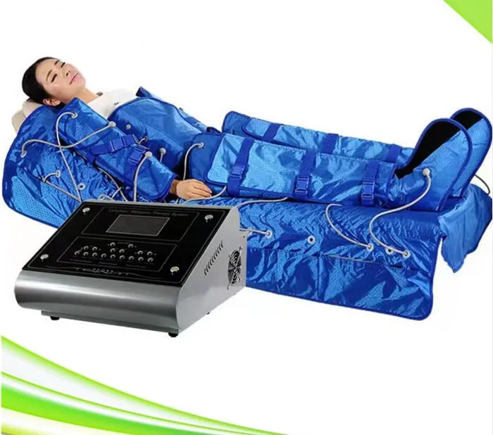 Hava basıncı masajı ince basınçlı lenf drenaj heykel ekipmanı vakum tedavisi 3