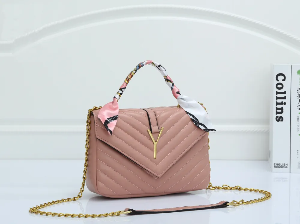 2022 Designer femmes sac à bandoulière bandoulière sac à main de luxe matelassé en cuir PU pochette sac à main pour femmes chaîne en or sac