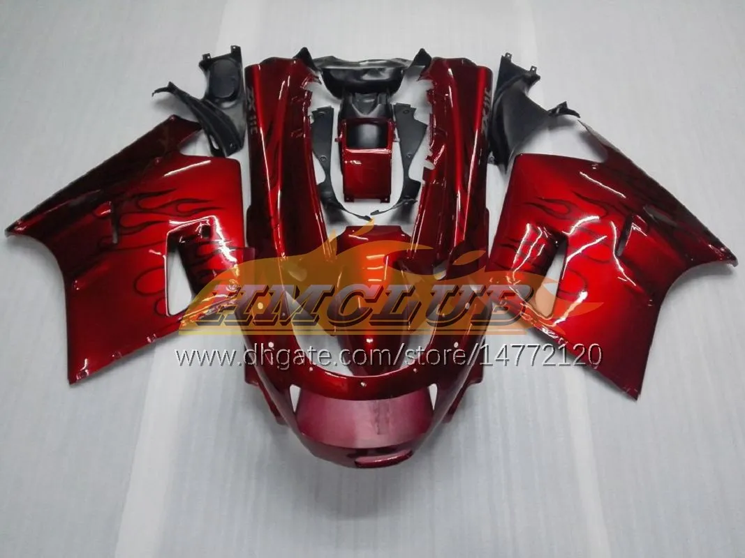 Blue Silvery Kawasaki Zzr600 Body Kit For Kawasaki Ninja ZX