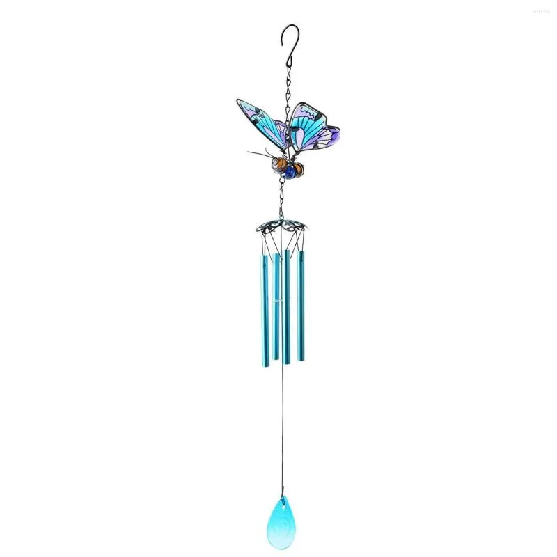 Dekorativa figurer Metal Tube Wind Chime Chapel Bells Chimes Door Wall Hanging Ornaments For Wedding Pendant Home Garden Outdoor Decor