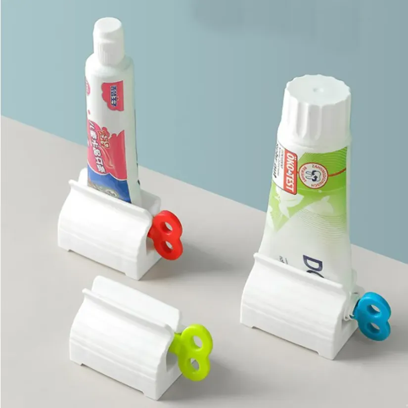 Pulizie casa Dispenser di dentifricio Spremiagrumi Accessori per il bagno Porta dentifricio Organizzatore Tinture per capelli Cosmetico Creativo Nessuno spreco P1205