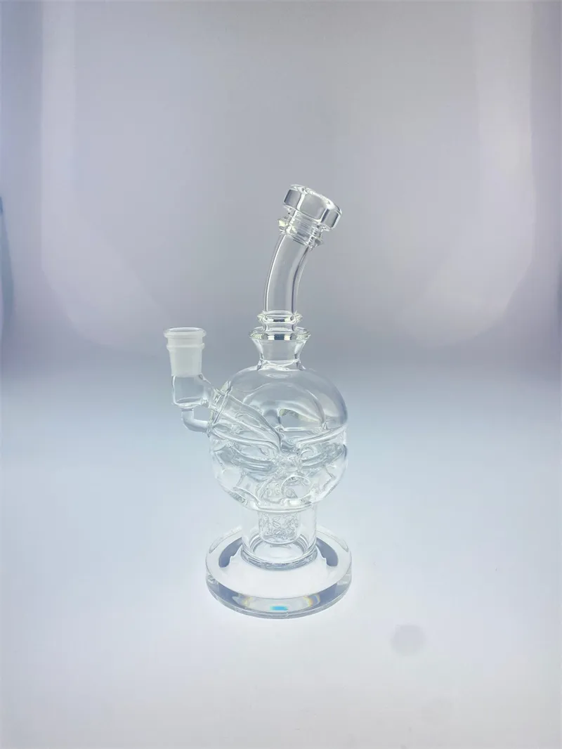 Bong fumant en verre avec bol à œufs, plate-forme de 14 mm, nouveau design, bienvenue sur commande