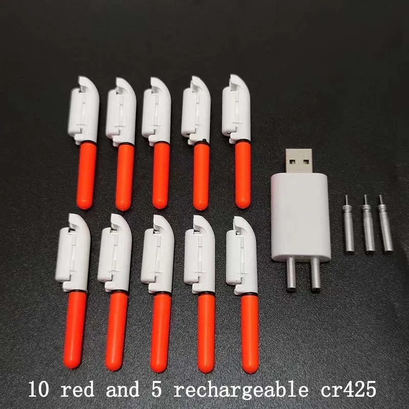 10 Pack Waterproof Glowing Fishing Float Light Led With CR425 Battery  Compatibility From Kua09, $11.47