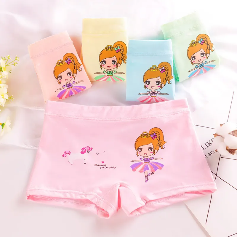 Cartoon Cotton Boxer Princess Panties For Girls Sizes 3 8 Years Ideal For  Class A And Little Girls From Deng08, $10.19