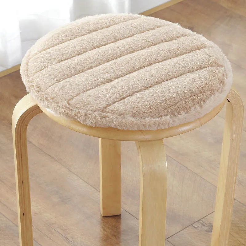 CushionDecorative Pillow Fluffy Chair Round Seat Home Comfort auto Soft Office Floor Child Nonslip 221205