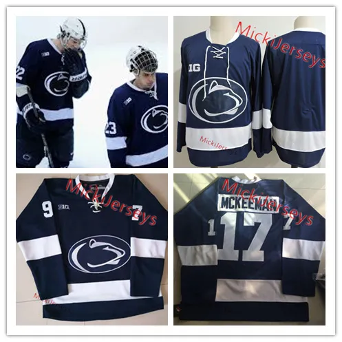 Penn state hockey jersey sale sale