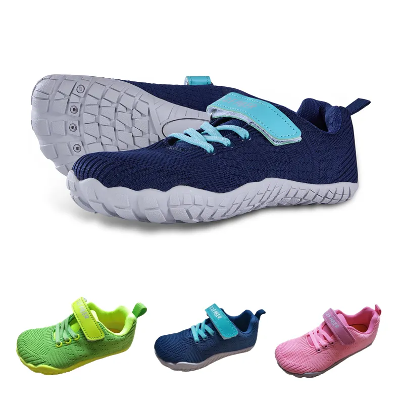 Sneakers ZZFABER Children Barefoot Shoes Kids Flexible Breathable Mesh Casual Soft Beach Aqua for Girls Boys Unisex 221205