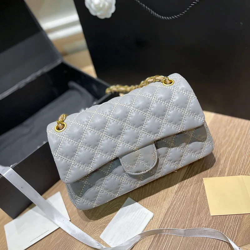 Fashion Flower Quilted Women Classic Flap Shoulder Bag Diamond Lattice