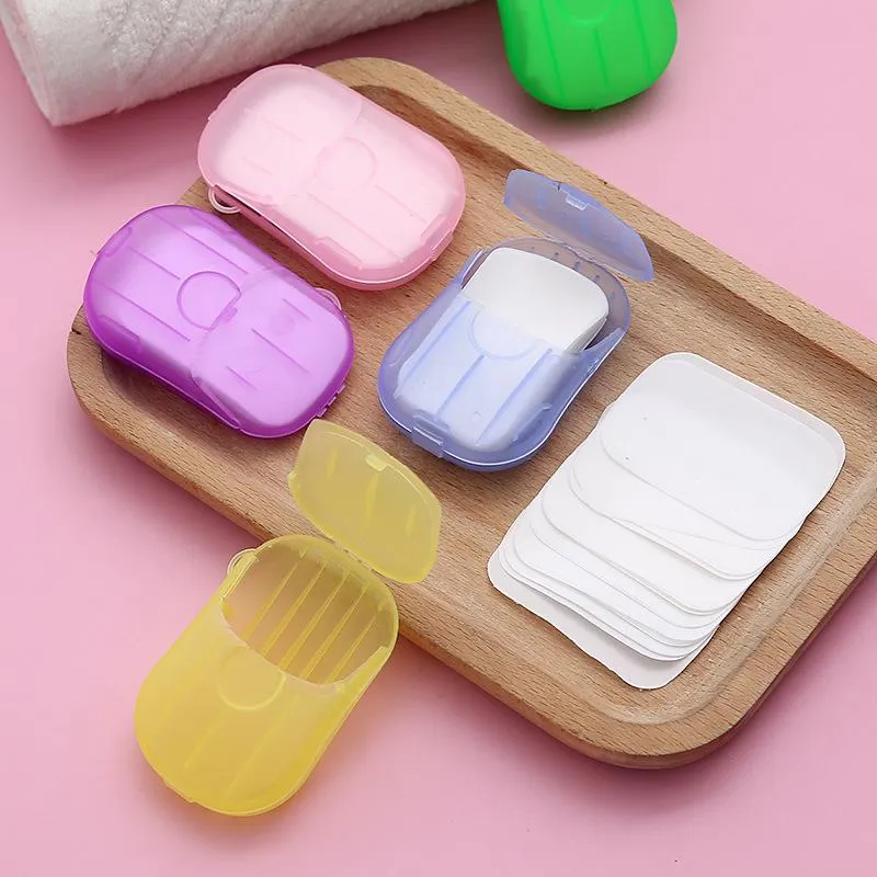 Fogli Di Sapone Da Viaggio FUGLUS - Confezione Da 6 Pacchetti (circa 600 Pezzi), Monouso, Colorati, Ideali Per Outdoor, Campeggio E Igiene Fuori Casa
