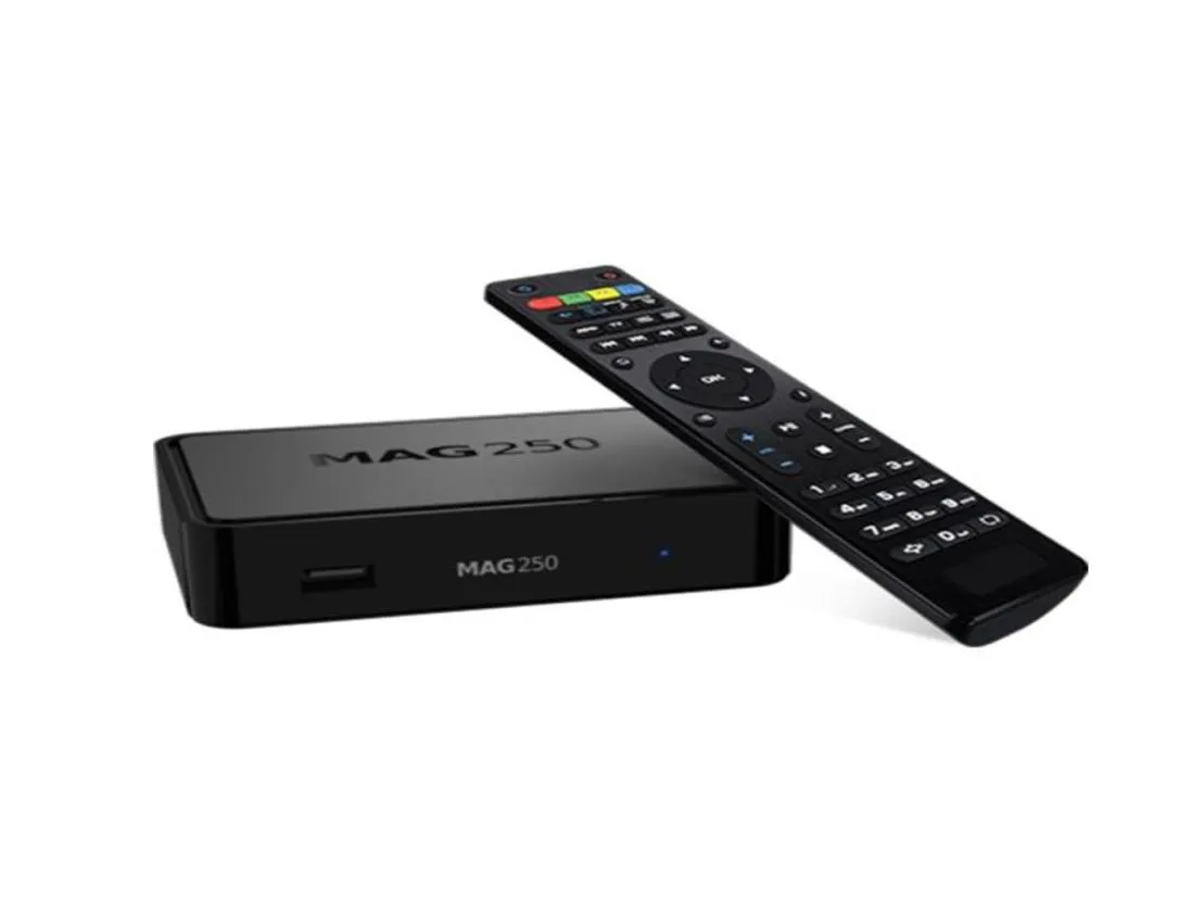 新しいMAG250W1 MAG 250 Linux Box Media Player MAG322 MAG420システムストリーミングPK Android TV Boxes8127654