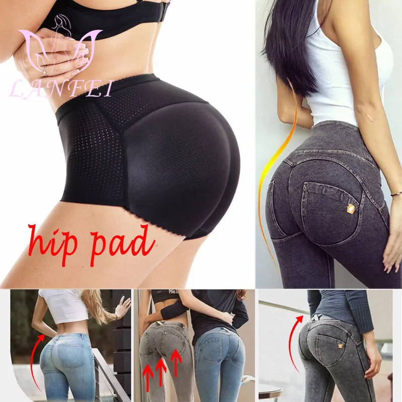 US Booty Shaper Padded Underwear Pants Women FAKE ASS Butt Lifter & Hip  Enhancer