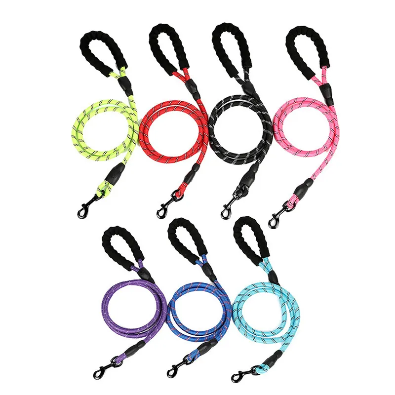 Party Supplies Nylon Walking Dog Reflective Traction Rep Pet Supplies Dog Chain Wholesale