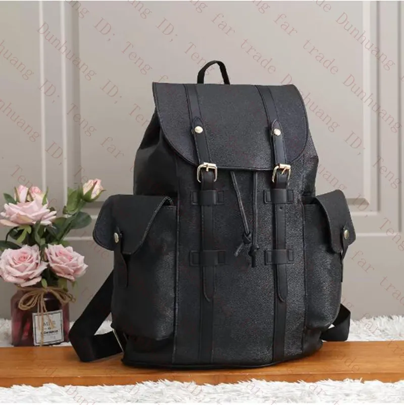 Classic Fashion Backpack for Women Men Embossed Leather Travel Duffel Bag Unisex Double Shoulder Bags Purses School Backpack with Interior Pocket