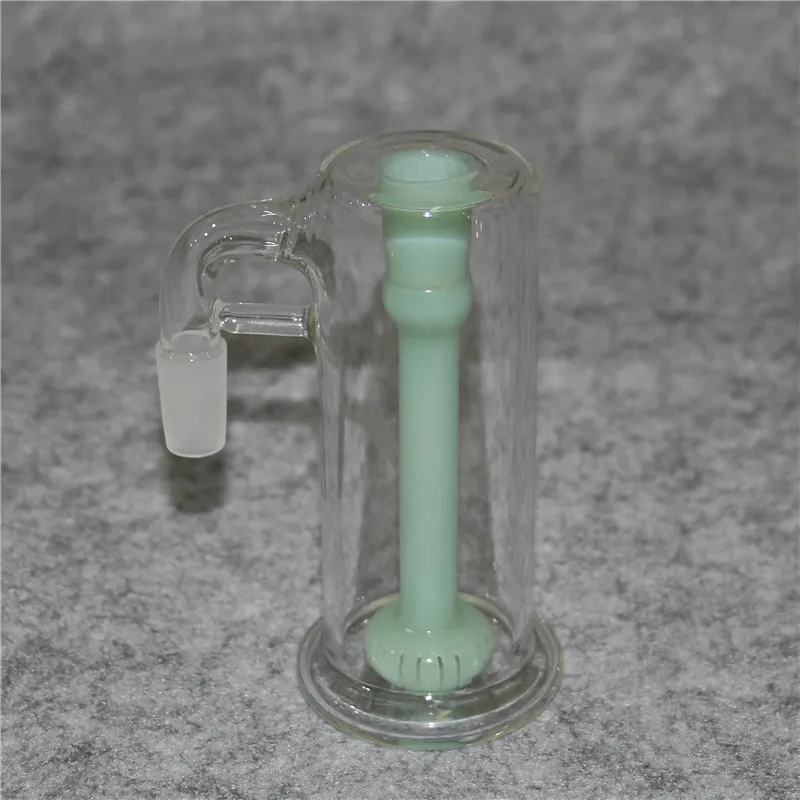 Bong Ash Catcher Hookah 14mm 18mm 45/90 graders manlig joint skålbubbler oljeriggrör