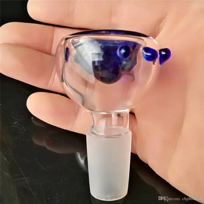 Glass spray foam head Bongs Oil Burner Pipes Water Pipes Rigs Smoking