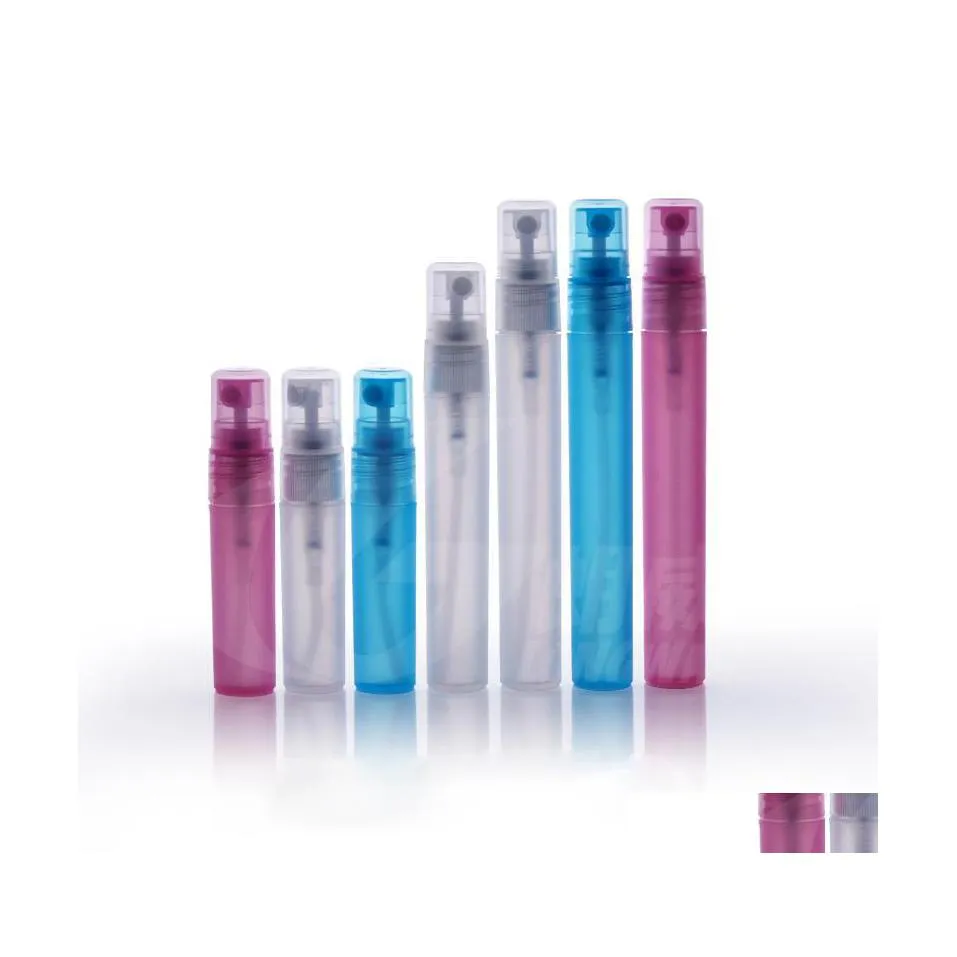 Verpakkingsflessen 5 ml 8 ml 10 ml plastic spuitfles lege cosmetica per container met mistverstuiver