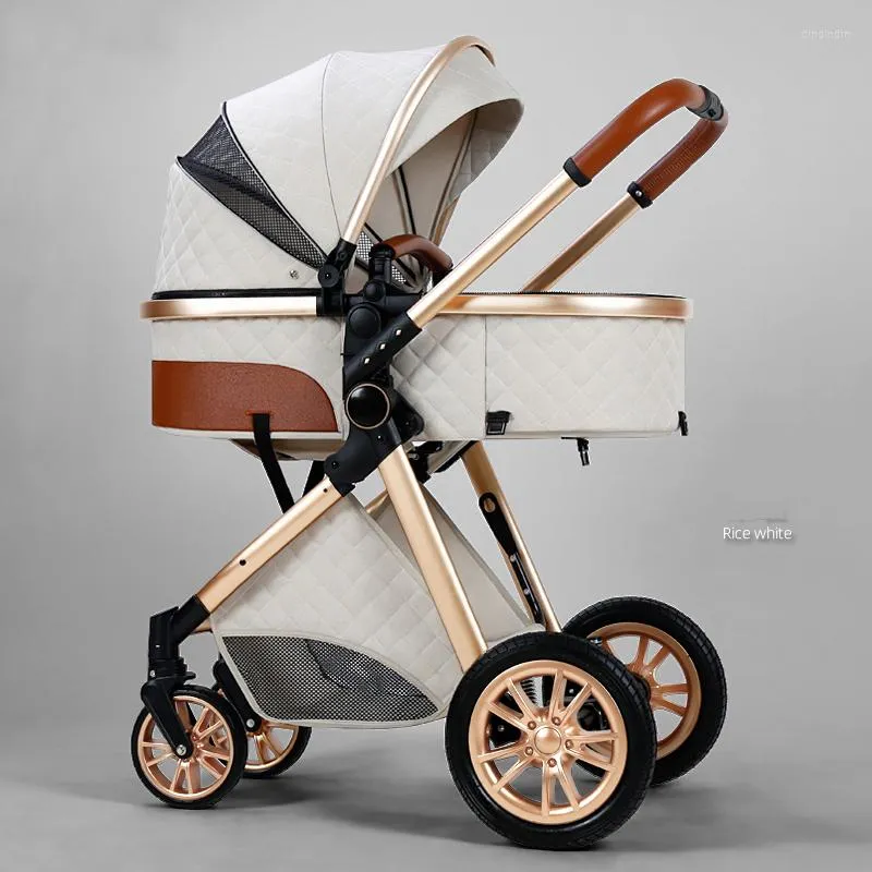 Battollar için Borns için bebek arabası bebek arabası yüksek peyzaj katlanır bodur body taşıma rahat rahat portatif çocuk
