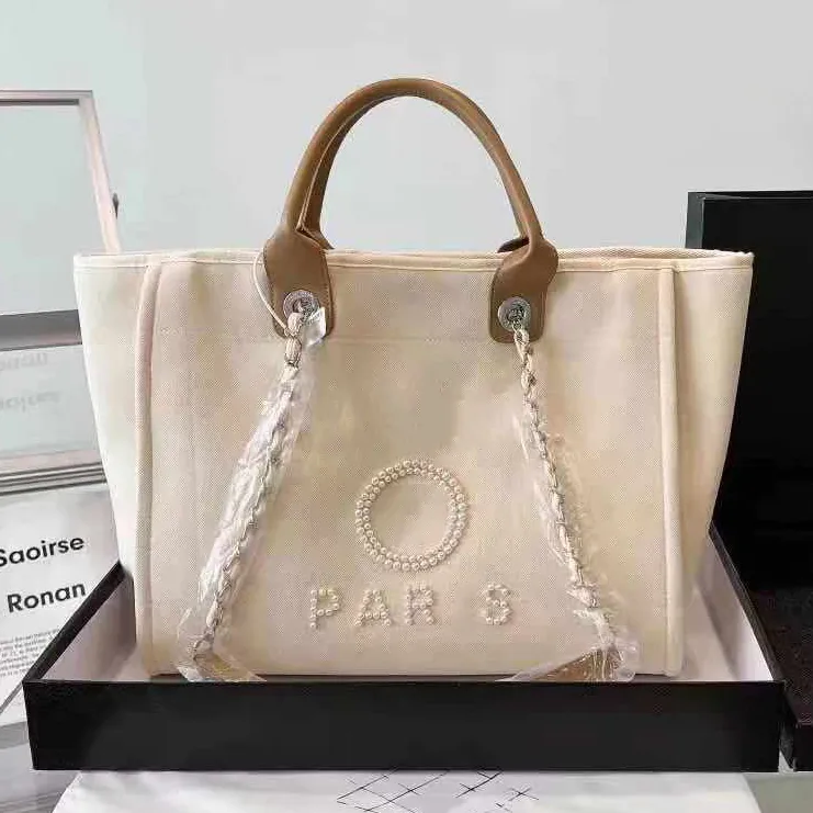 Luxury Designer Canvas Tote Bag With Chain Strap Large Capacity Shoulder  Tote Purse For Women, Perfect For Beach And Shopping Fashionable Knitting  Purge Style 01 From Yiyiyide, $38.67 | DHgate.Com