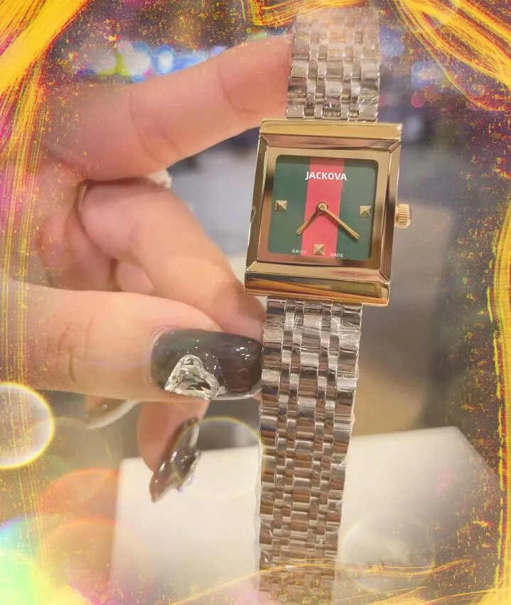 Petites femmes carré abeille cadran montres 24mm mouvement à Quartz femme horloge montre 316L en acier inoxydable Boutique affaires Bracelet montre-bracelet cadeaux