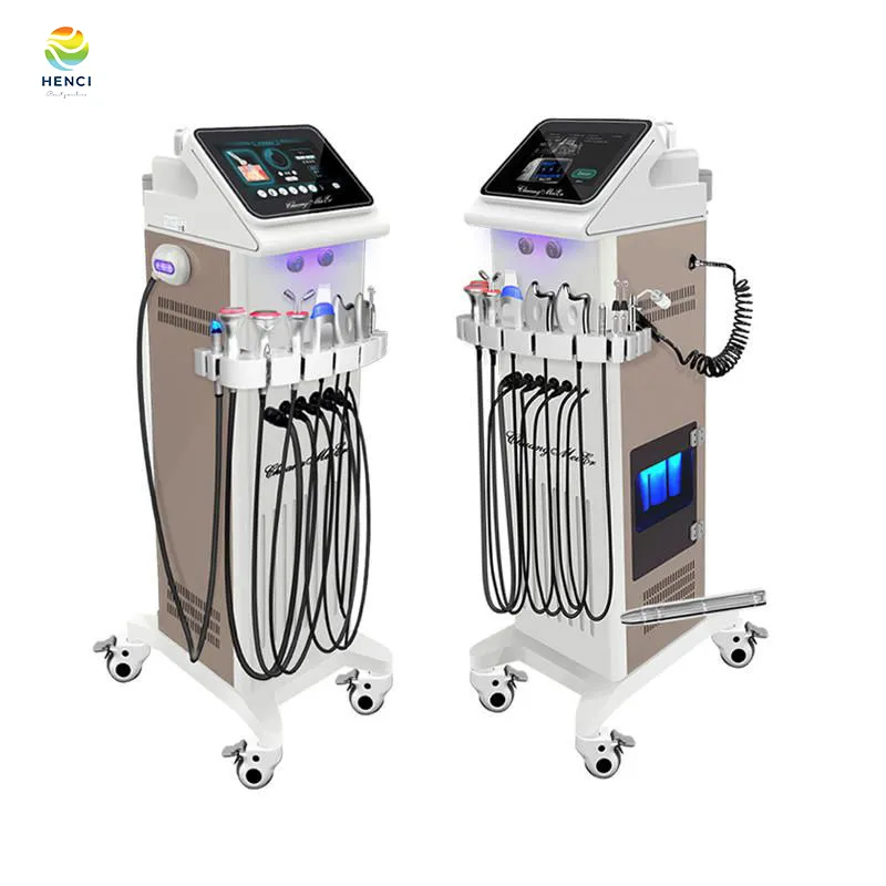 10 في 1 رعاية الوجه Hydra microdermabrasion Machine Salon الاستخدام