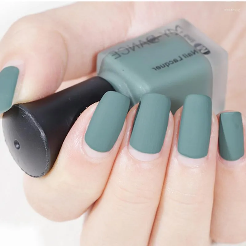 Nagellak vrouwen matte diy kunst langdurige satijnen manicure niet-toxische mode make-up hh88