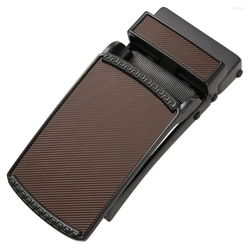 Belts Business Alloy Automatic Buckle Unieke mannen Plaque Belt