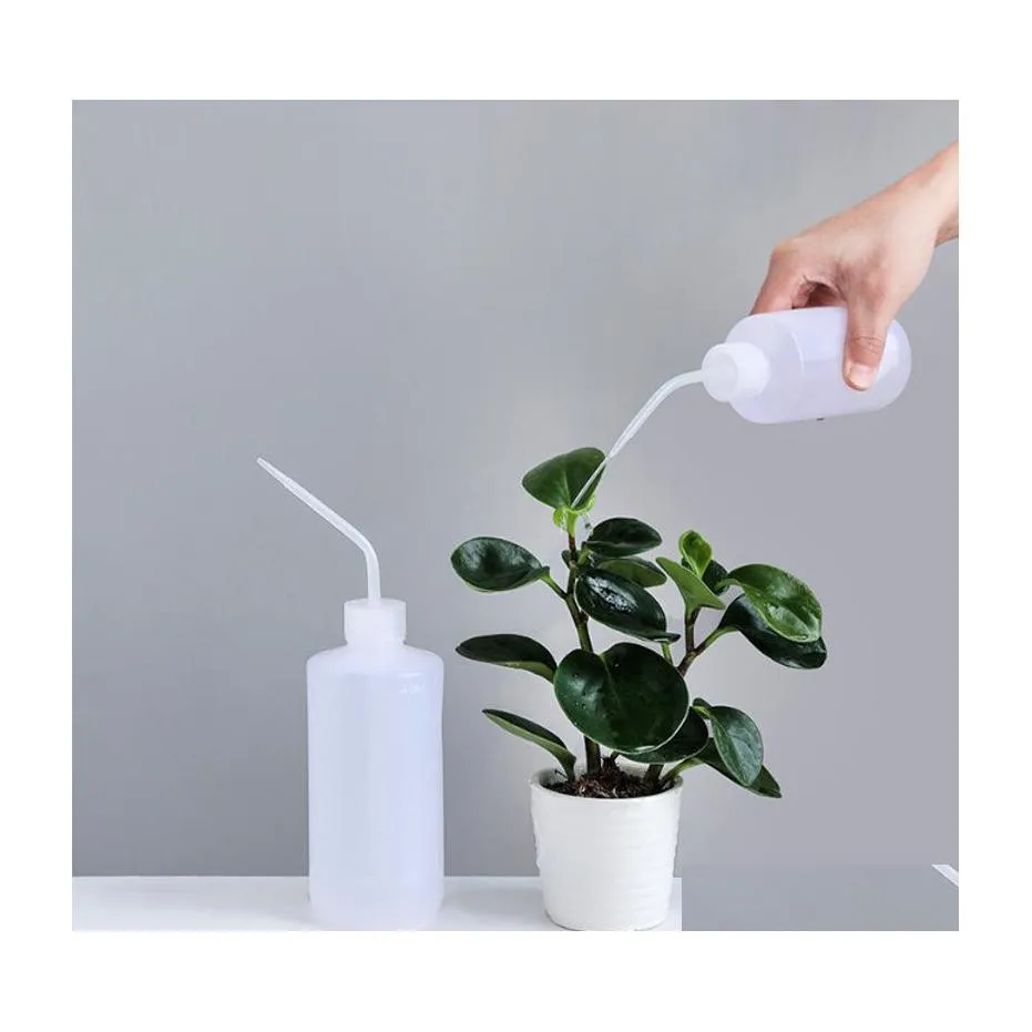 Équipements D'arrosage Bouteilles Squeeze Avec Longue Buse Outils De Jardin 250 Ml Succents Plante Fleur Spécial Arrosage Eau Bec Verser Ke Dhsni