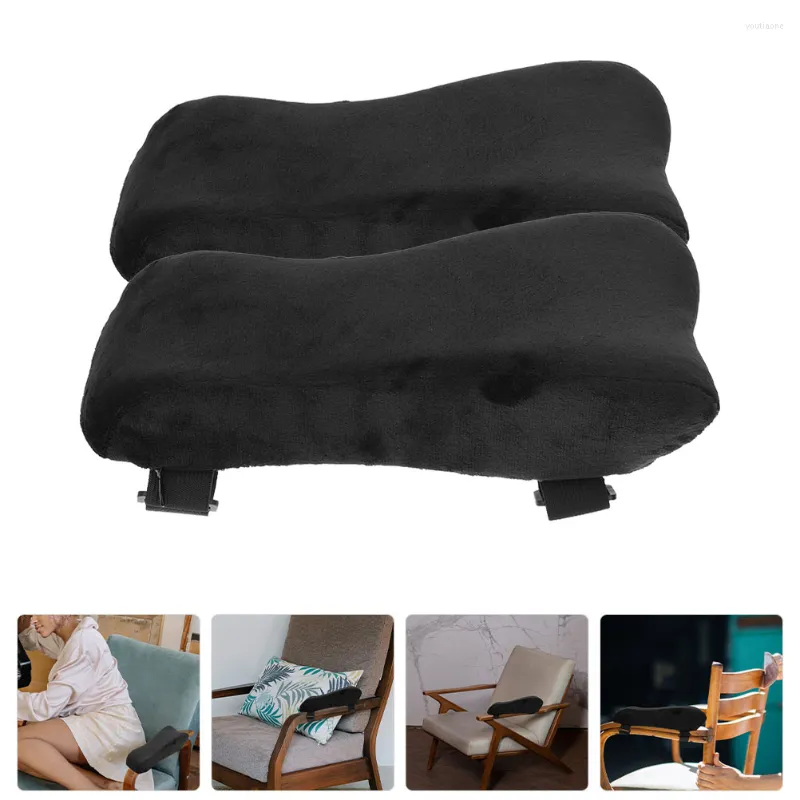 Stol täcker arm armstöd kuddar kontor rest omslag skrivbord kudde spel armbåge dator kuddar pad ärmar skyddare leveranser del