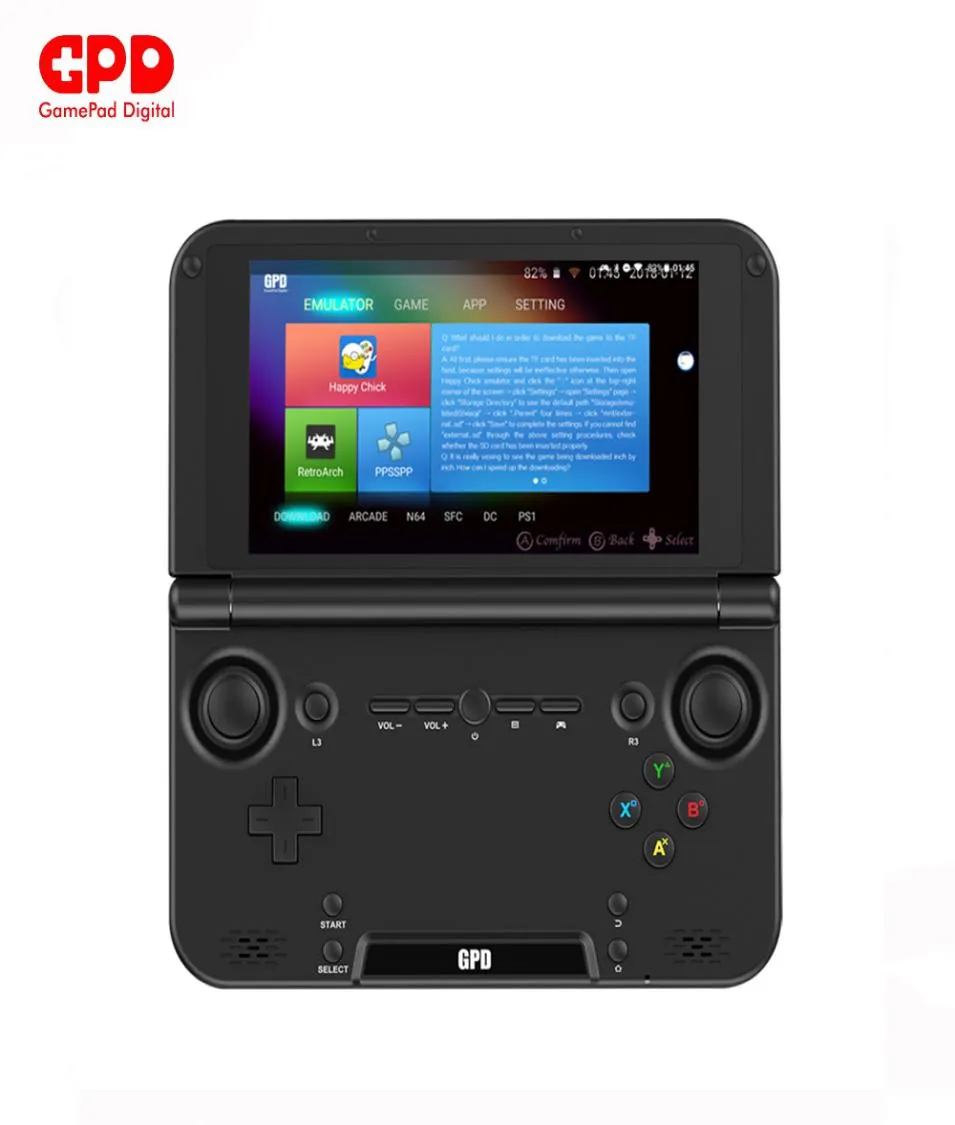 New Original GPD XD Plus 5 Inch 4 GB32 GB MTK 8176 Hexacore Handheld Game Console Laptop Android 70 1280720 Game Player5080253