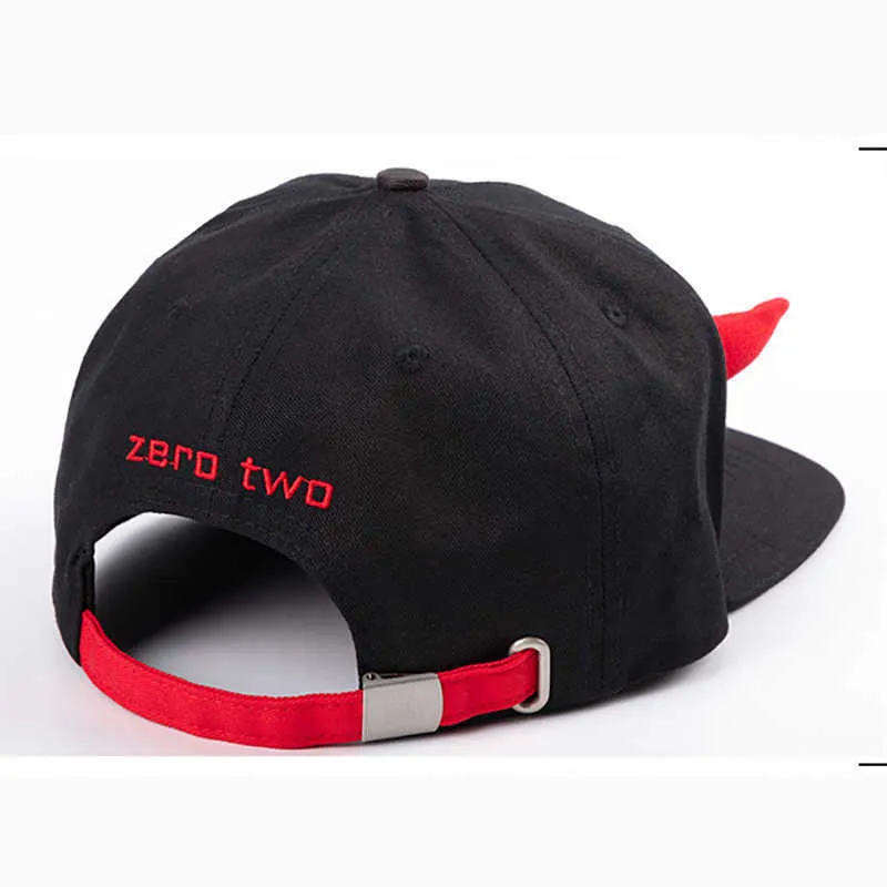 DARLING in the FRANXX キャップ 帽子 Anime Hat Zero Two Cosplay Baseball Cap Darling In From