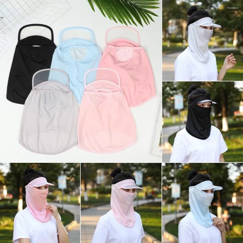 Motorcycle Helmets Outdoor Accessories Men Women Supplies Hiking Hats Sun Protector Caps Face Neck Cover Sportswear Hat Sunscreen