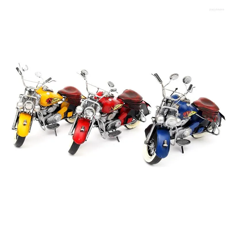 Bolsas de joias 3D Material de ferro artesanal Modelo Modelo Cafe Bar Ornament Motorcycle Decoration Birthday Gift Car Home Toy Home