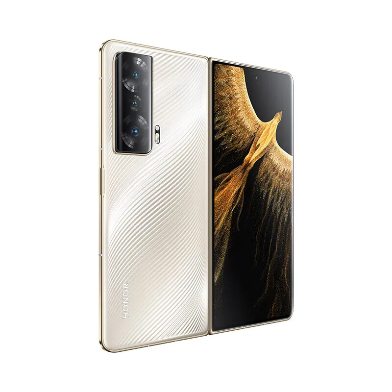 Téléphone portable d'origine Huawei Honor Magic VS Ultimate 5G plié 16 Go de RAM 512 Go de ROM Snapdragon 8 Plus Gen1 Android 7.9" Écran 54MP NFC Face ID Fingerprint Smart Cellphone