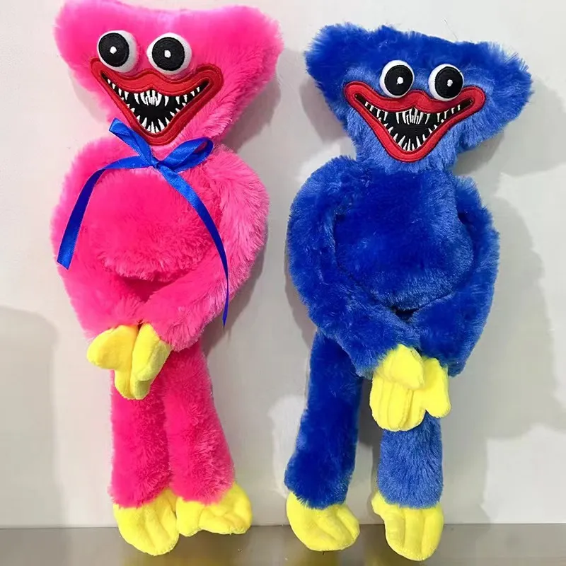 Produttori all'ingrosso 40 cm 3 colori Huggy Wuggy giocattoli di peluche giochi di cartoni animati che circondano bambole per regali per bambini