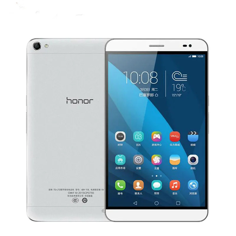 オリジナルHuawei Honor 7 4G LTE携帯電話KIRIN 935 OCTA CORE 3GB RAM 16GB 32GB 64GB ROM Android 5.2インチ20.0MP指紋IDスマート携帯電話