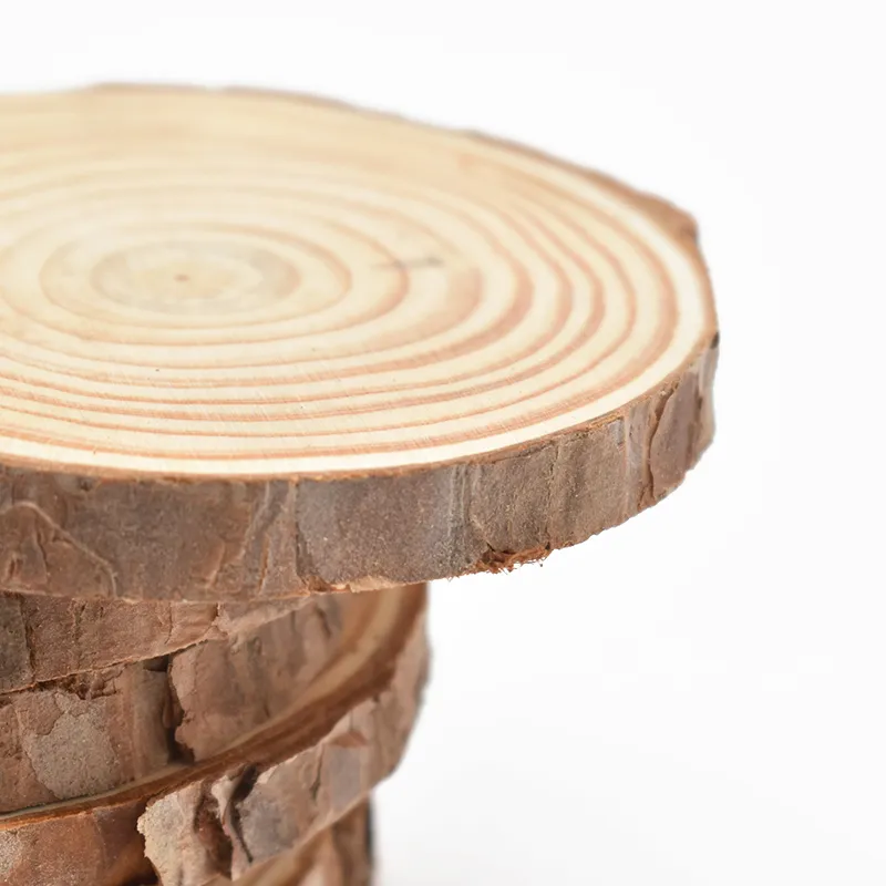 Natural Wood Slices Round Pine Logs Diy Crafts Painting Wedding