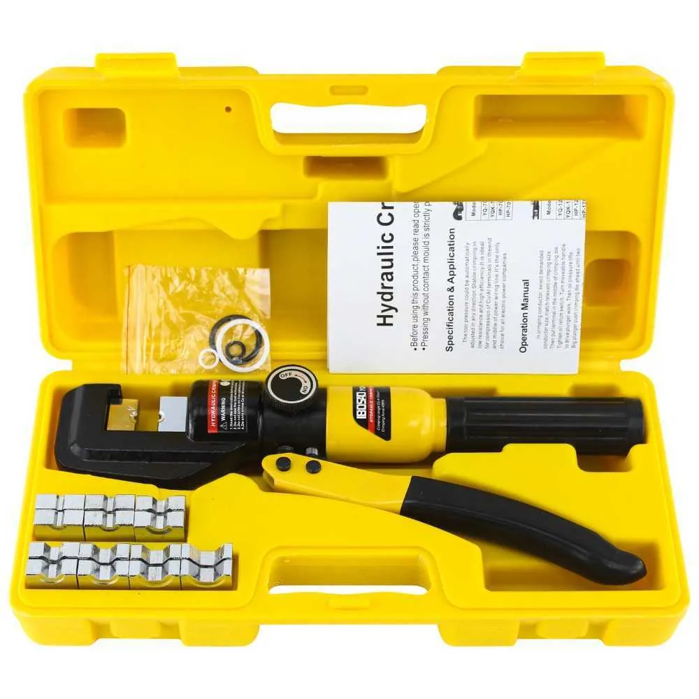 Hydraulic Crimping Tool Cable Lug Crimper Plier Compression YQK Mm