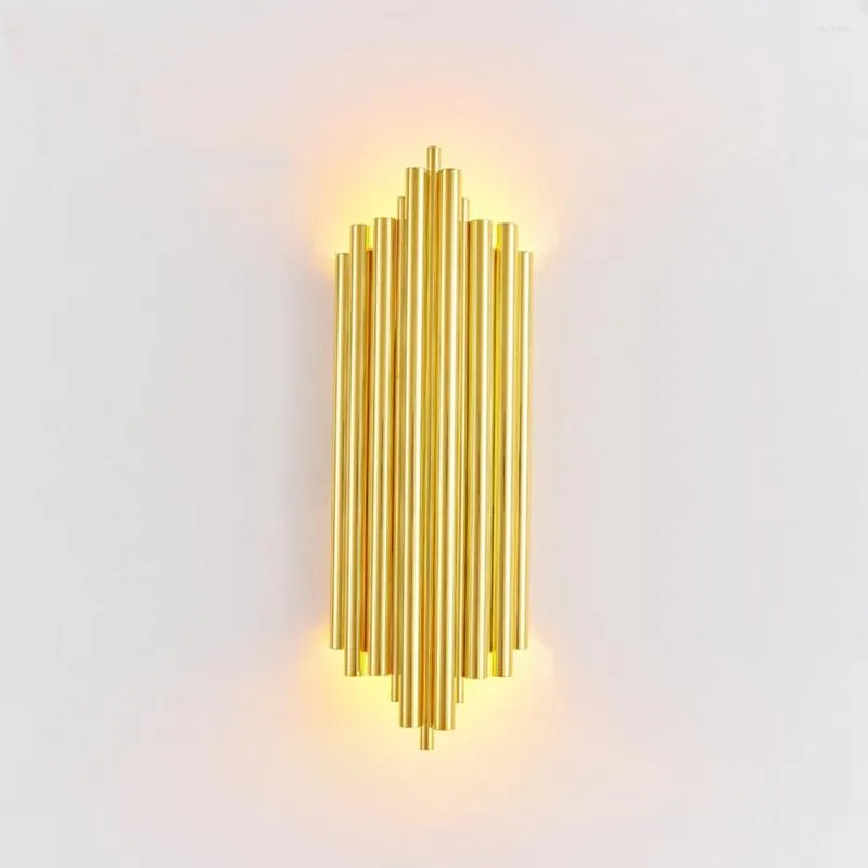 Lampe murale Lumière moderne électrophorèse en or nordique