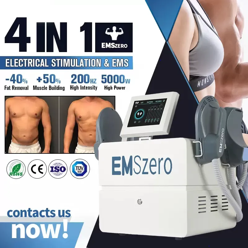 Professional Hiemt Sculpting 4 مقابض RF emslim neo slimming machine emszero ems muscle muscle pimulator emslim hi-emt emt emp