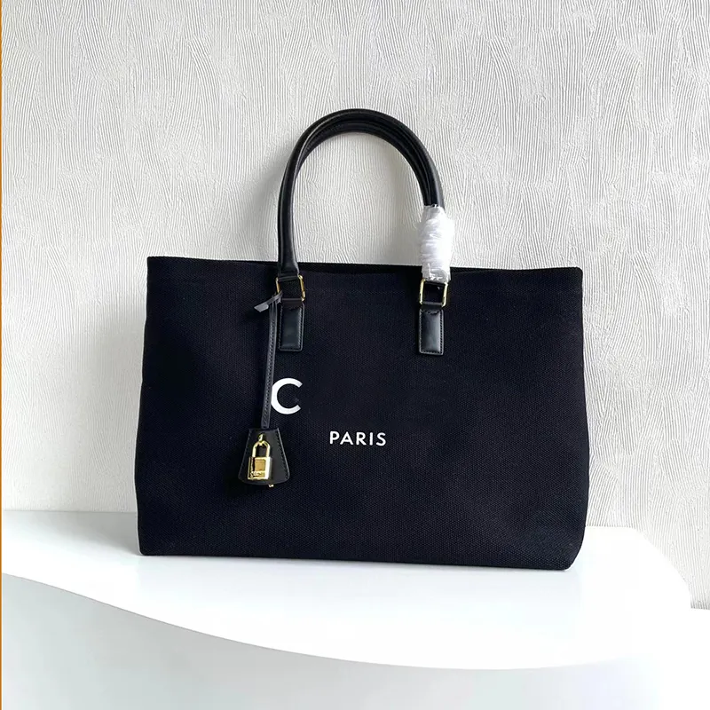 Модная роскошная дизайнерская сумка, женская дорожная хлопковая большая сумка-тоут, классическая винтажная сумка через плечо, дорогие сумки CABAS