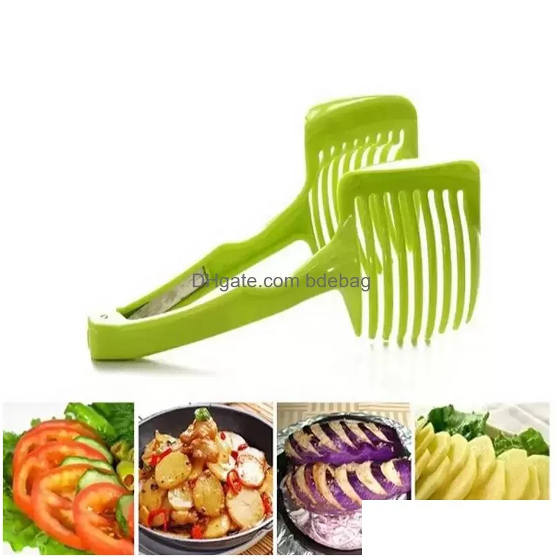 creative cut lemon tomato potato slicer cut fruit tools convenient without harming hands kitchen utensils inventory wholesale