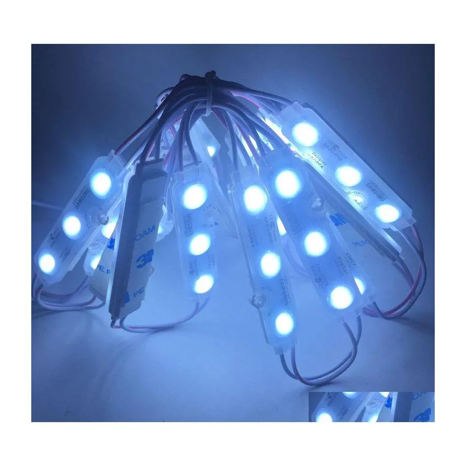 وحدات LED الإضاءة الخلفية 3 LED LED وضع LED مضاد للماء IP68 تسجيل الإضاءة SMD 5630 DC 12V إسقاط أضواء التسليم OTCIV