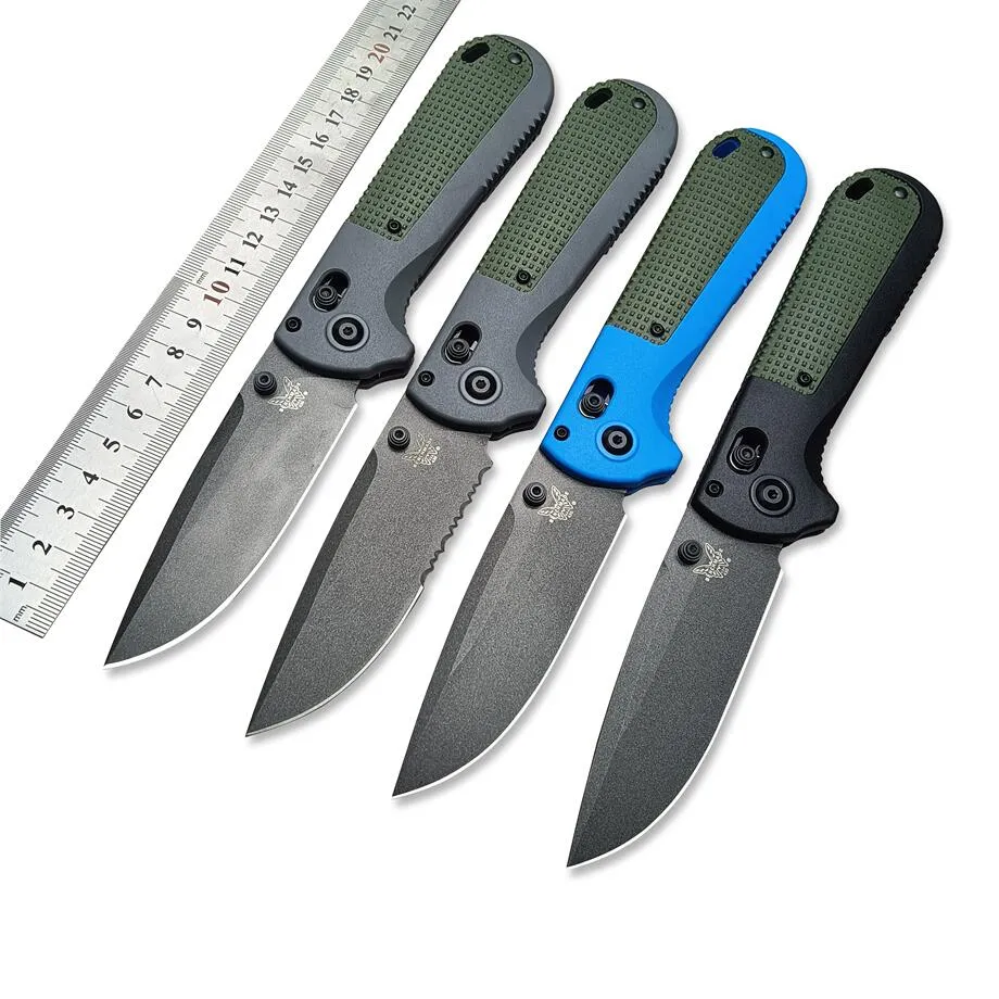 Benchmade Redoubt 430BK AXIS Folding Knife 3.55 CPM D2 Graphite Blade