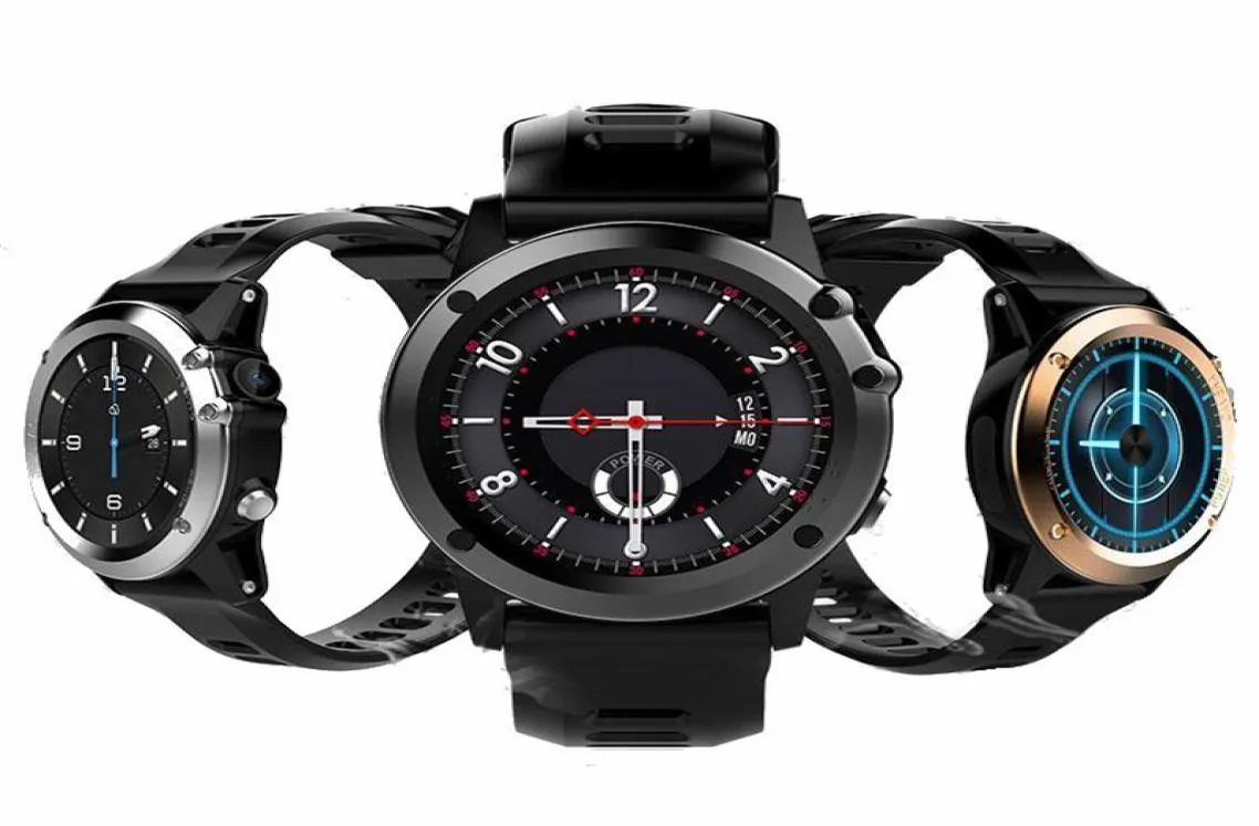H1 GPS inteligentny zegarek Bluetooth WiFi Smart Randwatch IP68 Waterproof 139quot OLED MTK6572 3G LTE SIM Urządzenia do noszenia