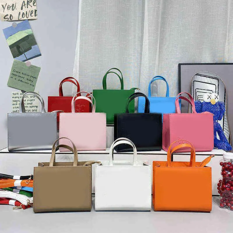 Fashion Letters Tote Bag designer kvinnor handväskor lyxiga pu läder axel crossbody s shopper plånböcker 2022 220519